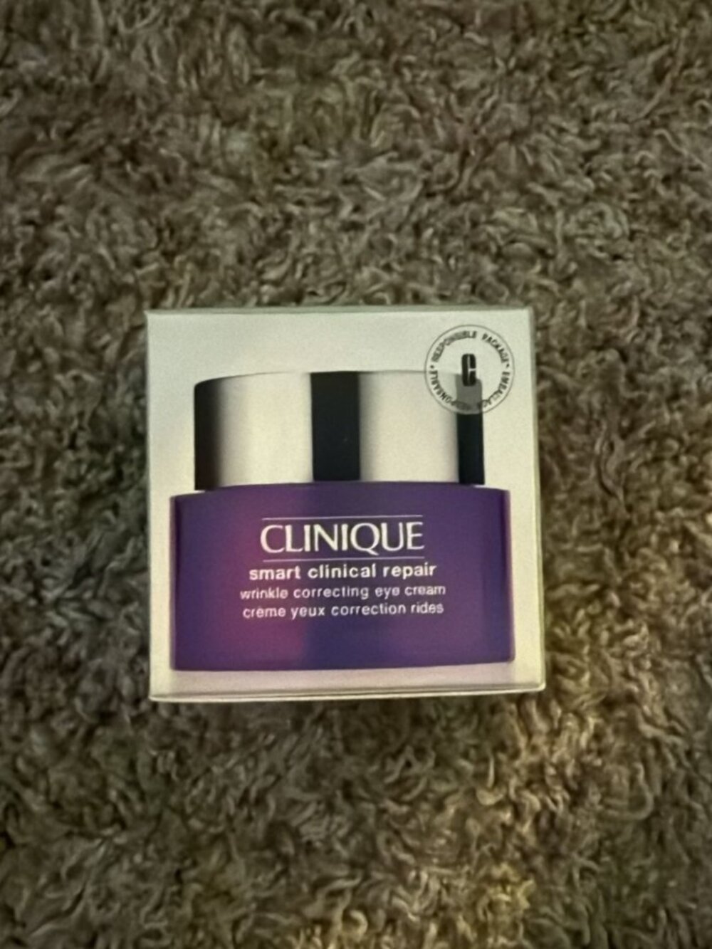 Clinique Smart Clinical Repair Wrinkle Correcting Eye Cream 0.5 oz / 15ml Anti-A